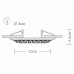Встраиваемый светильник Arte Lamp CRATERE A5073PL-1WH