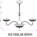 Люстра подвесная Arte Lamp Bern A5168LM-8WH