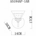 Бра Arte Lamp Toscana A5184AP-1AB