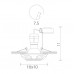 Встраиваемый светильник Arte Lamp Plaster A5262PL-1WC