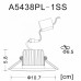 Светильник встраиваемый светодиодный Arte Lamp UOVO A5438PL-1SS