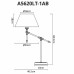Лампа настольная Arte Lamp Orlando A5620LT-1AB Лампа настольная Arte Lamp Orlando A5620LT-1AB
