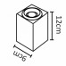 Светильник накладной Arte Lamp Pictor A5655PL-1WH