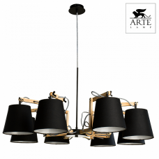 Подвесная люстра Arte Lamp PINOCCIO A5700LM-8BK