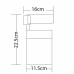 Светильник трековый светодиодный Arte Lamp A5750PL-1BK