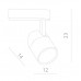 Светильник трековый светодиодный Arte Lamp A5750PL-1WH