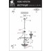 Люстра подвесная Arte Lamp A5861LM-3-3WG