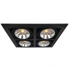 Точечный светильник Arte Lamp A5935PL-4BK CARDANI