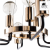 Подвесная люстра Arte Lamp GELO A6001LM-9BK