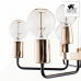 Подвесная люстра Arte Lamp GELO A6001LM-9BK