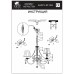 Подвесная люстра Arte Lamp VIVIDO A6021LM-7AB