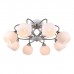 Люстра потолочная Arte Lamp ELLISSE A6342PL-8WG
