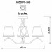 Люстра потолочная Arte Lamp GLORIOSO A6569PL-3AB