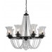 Подвесная люстра Arte Lamp MALIA A6586LM-8BK