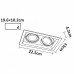 Светильник встраиваемый Arte Lamp Canis A6661PL-2WH Светильник встраиваемый Arte Lamp Canis A6661PL-2WH