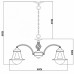 Люстра подвесная Arte Lamp Marino A7022LM-5WG