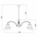 Люстра подвесная Arte Lamp Marino A7022LM-7WG