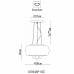 Светильник подвесной Arte Lamp HALO A7054SP-5CC