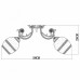 Люстра потолочная Arte Lamp Sofia A7060PL-3WG