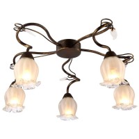 Люстра потолочная Arte Lamp GLAMORE A7449PL-5BR