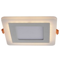 Светильник встраиваемый потолочный светодиодный Arte Lamp A7506PL-2WH