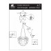 Подвесной светильник Arte Lamp JUPITER A8008SP-3WH