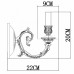 Бра Arte Lamp Luisa A8020AP-1WG