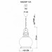 Светильник подвесной Arte Lamp NAUTILUS A8025SP-1CK