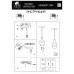 Светильник подвесной Arte Lamp CARAFFA A8066SP-1BK