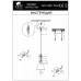 Светильник подвесной Arte Lamp ACCENTO A8114SP-1WH