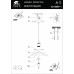 Светильник подвесной Arte Lamp Asti A8160SP-1GY