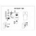 Бра Arte Lamp VISUALE A8165AP-1BK