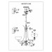 Подвесная люстра Arte Lamp NINNA A8615SP-3-3AB