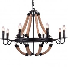 Люстра Arte Lamp A8956LM-8BK Lobby