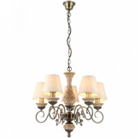 Подвесная люстра Arte Lamp Ivory A9070LM-5AB