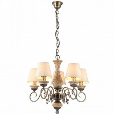 Подвесная люстра Arte Lamp Ivory A9070LM-5AB
