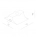 Встраиваемый светильник Arte Lamp INVISIBLE A9110PL-1WH