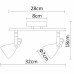 Спот Arte Lamp Gotto A9189AP-2GY