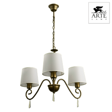 Подвесная люстра Arte Lamp Carolina A9239LM-3BR Подвесная люстра Arte Lamp Carolina A9239LM-3BR