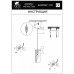 Подвесной светильник Arte Lamp Cascata A9329SP-1CC