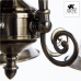Подвесная люстра Arte Lamp American dinner A9366LM-5AB