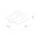Встраиваемый светильник Arte Lamp INVISIBLE A9410PL-1WH