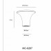 Светильник накладной Arte Lamp Tubo A9461PL-1WH