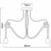 Люстра потолочная Arte Lamp Nodo A9477PL-8WG