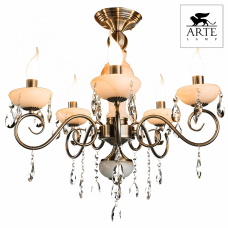 Люстра потолочная Arte Lamp ONYX RED A9591PL-5AB