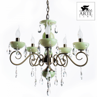 Подвесная люстра Arte Lamp ONYX GREEN A9592LM-5AB