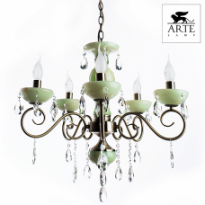 Подвесная люстра Arte Lamp ONYX GREEN A9592LM-5AB