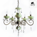 Подвесная люстра Arte Lamp ONYX GREEN A9592LM-5AB