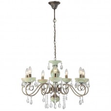 Подвесная люстра Arte Lamp ONYX GREEN A9592LM-7AB