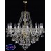 Подвесная люстра хрустальная ArtGlass ADELAIDE XII